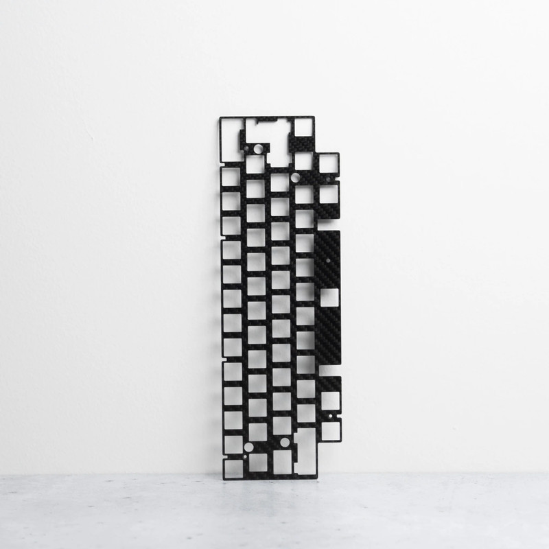 Tempo Plate - Finish:Carbon Fiber